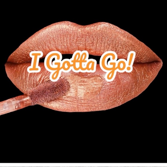 I GOTTA GO New in Box Jeffree Star Velour Liquid Lipstick Metallic Gold - Picture 9 of 9